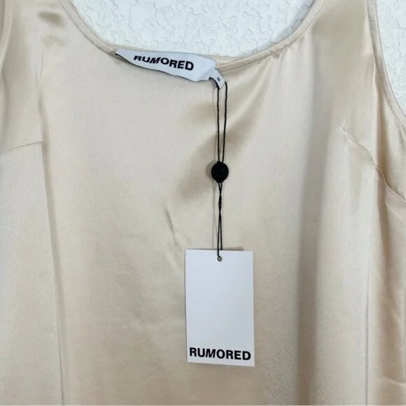 Rumored Monaco Mini Dress in Buttercream - M - NWT - Picture 5 of 6